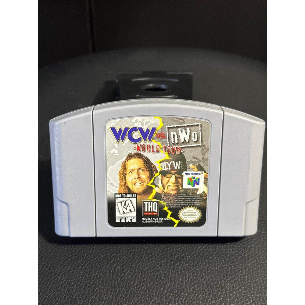 WCW vs NWO World Tour Nintendo 64 game cartridge Tested/Working Condition